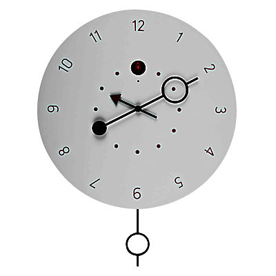 Diamantini & Domeniconi Cipasso Cuckoo Clock, White, Dia.45cm